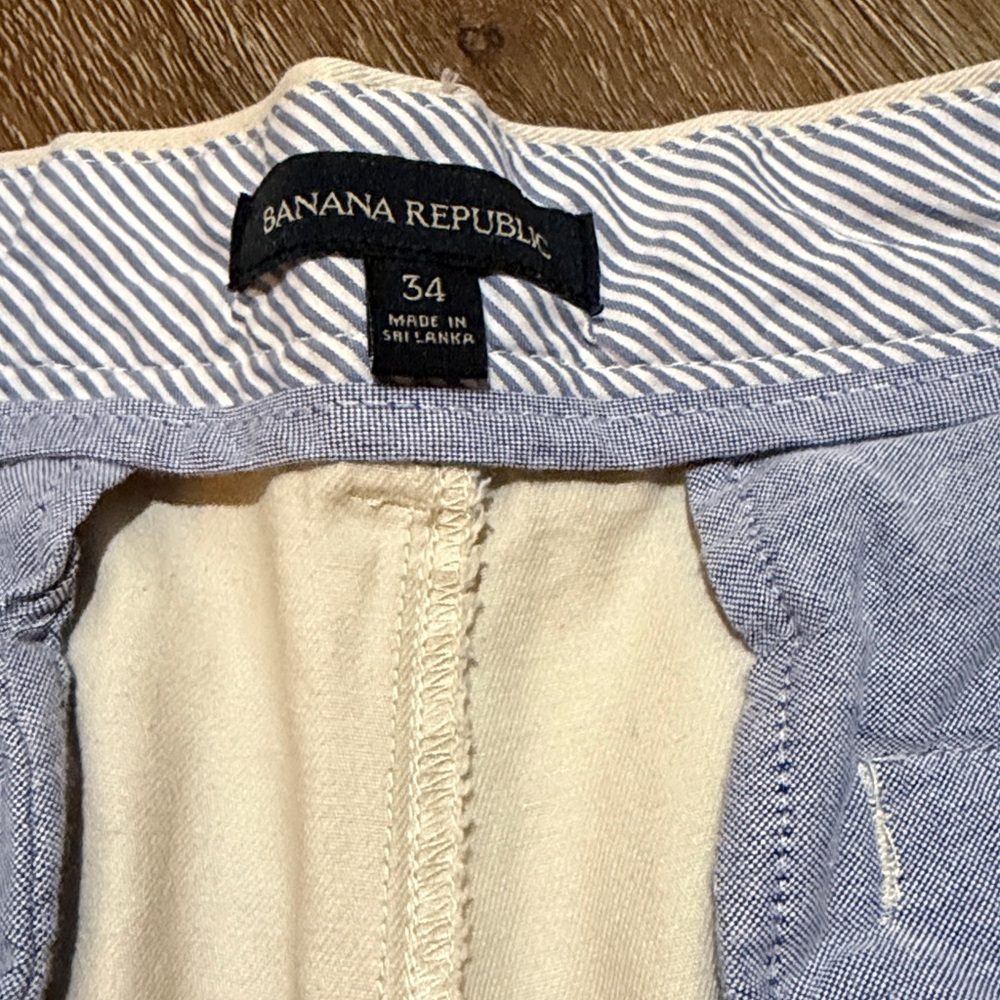 Banana Republic Cotton Classic Fit Chino Shorts - Picture 4 of 7